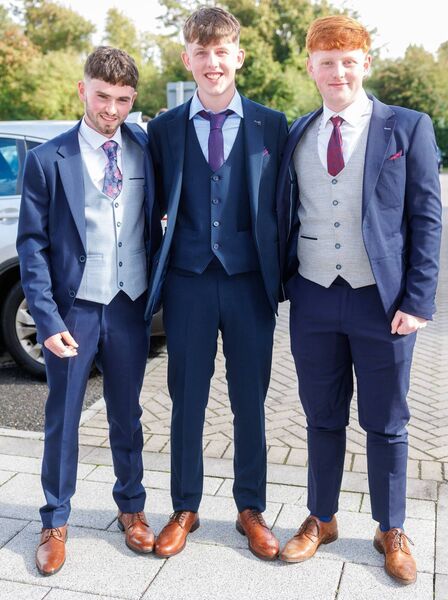 Sean Nolan, Kyle Abbey and Dylan Cunningham