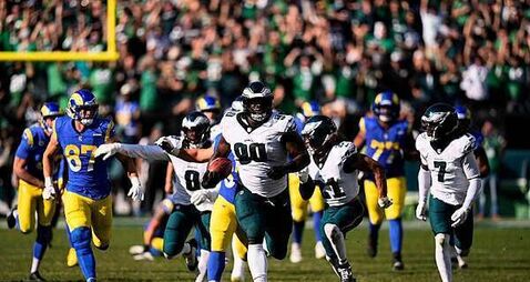 NFL round-up: Philadelphia Eagles beat Los Angeles Rams after last-play drama
