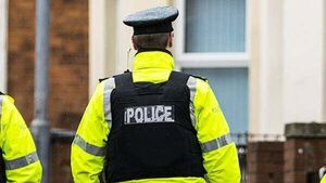 Police car damaged after being attacked by large crowd in Co Down Police car damaged after being attacked by large crowd in Co Down