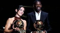 Ousmane Dembele and Aitana Bonmati win top Ballon d’Or awards