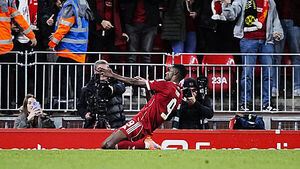 Alexander Isak nets first Liverpool goal and Hugo Ekitike sees red after winner