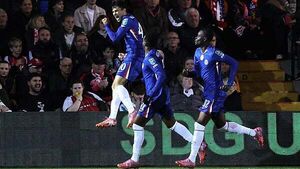 Tyrique George and Facundo Buonanotte help Chelsea survive Lincoln scare