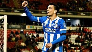 Diego Gomez nets four times as Brighton thrash Barnsley in EFL Cup