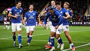 Cardiff claim Burnley scalp to advance to EFL Cup fourth round
