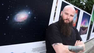 Mark’s galaxy photo shines in competition