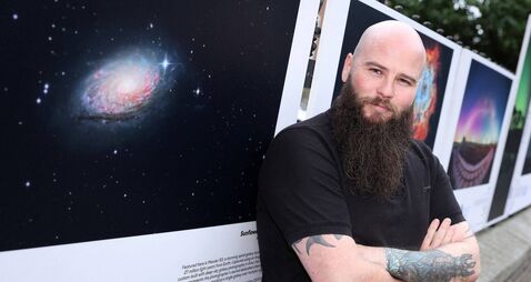 Mark’s galaxy photo shines in competition 