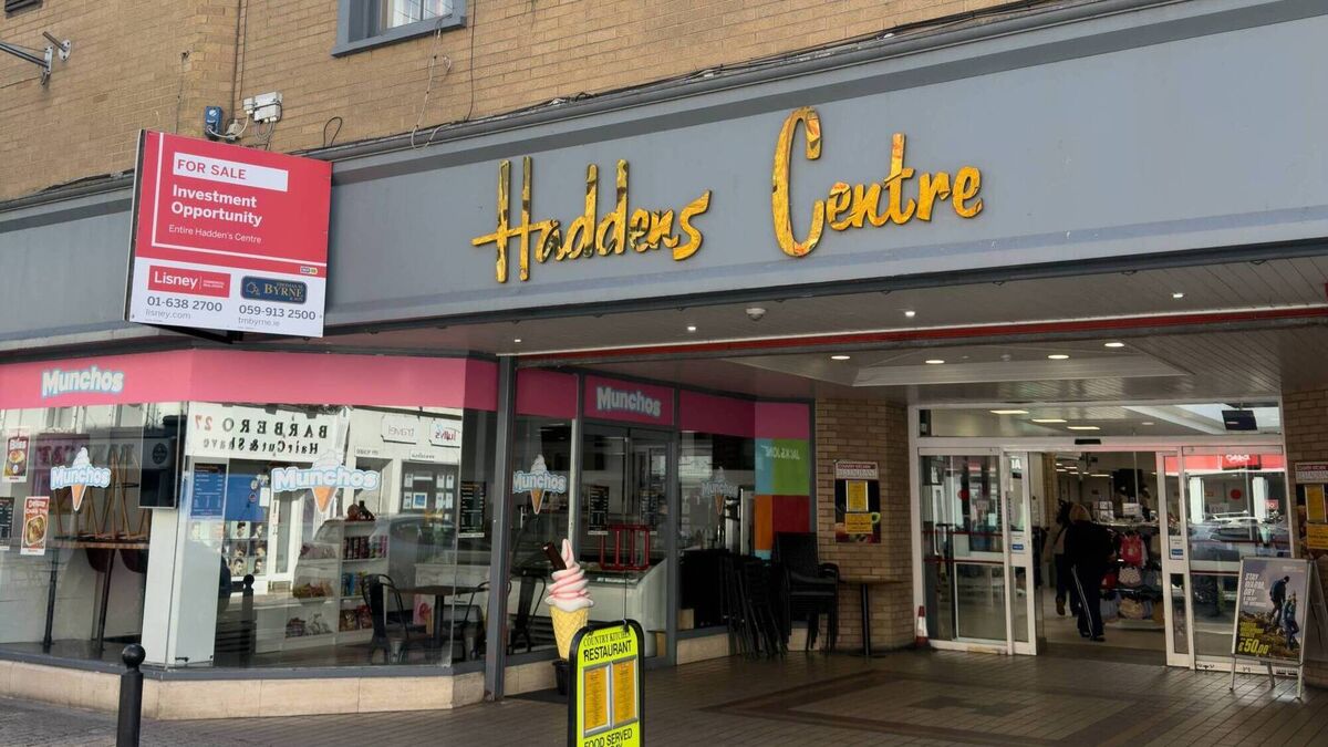 End of an era as historic Haddens Centre in Carlow goes up for sale