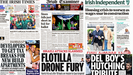 What the papers say: Thursday's front pages