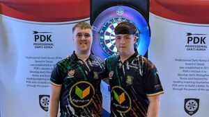 Courtney makes pairs final at Darts World Cup