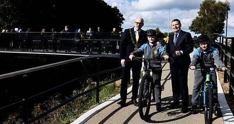 Dublin City Council officially opens phase three of Royal Canal Greenway