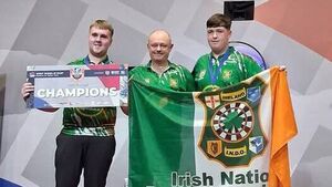 Courtney is part of World Cup winning pairs team