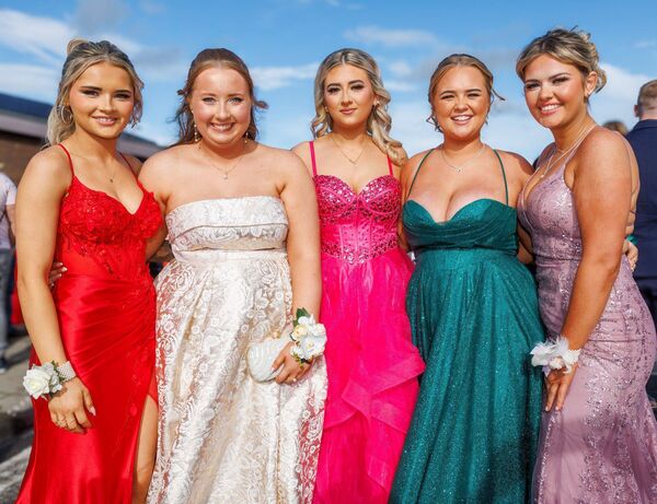 Rhaina Scott, Lydia Keating, Jessica Earl, Katie Hughes and Emma Slye