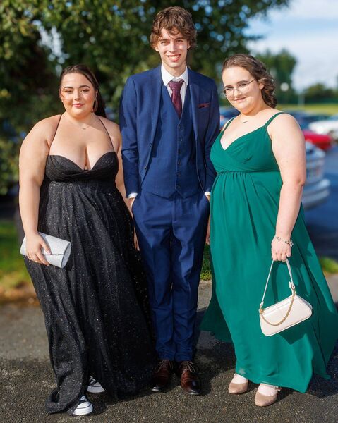 Maddie Prendergast, Eoin O'Ceallaigh and Mia Howard