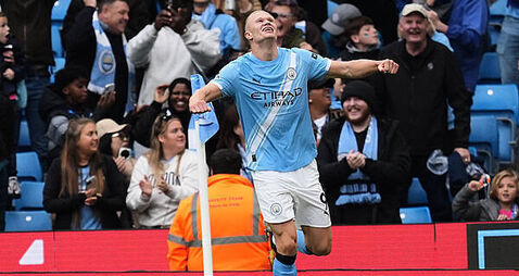 Erling Haaland brace and two Maxime Esteve own goals help Man City thump Burnley