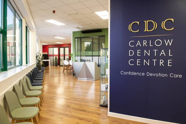 Inside Carlow Dental Centre.