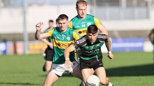 <p>Rathvilly and Bagenalstown Gaels are set to do battle in the semi-finals of the Senior Football Championship for a second year in a row. Photo: Pat Ahern</p>