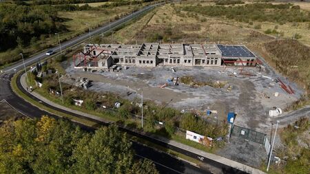 Weeds are growing up around ‘half built’ Saplings school as TD calls for action