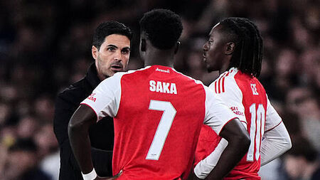 Mikel Arteta hails Arsenal’s squad depth after resting Rice, Eze and Saka