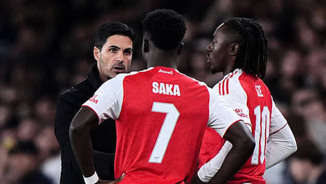 Mikel Arteta hails Arsenal’s squad depth after resting Rice, Eze and Saka