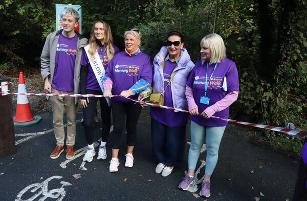 Cllr Ben Ward, Carlow Rose Katie Ryan, minister Jennifer Murnane O'Connor, Age Friendly ambassador Faith Amond and event organiser Tara Rice