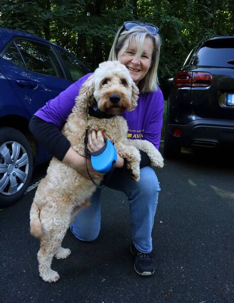 Niamh Lacey with Obi