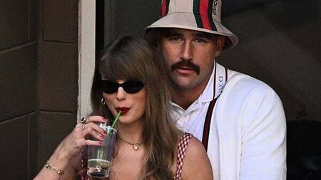 Taylor Swift says Travis Kelce helped design her engagement ring