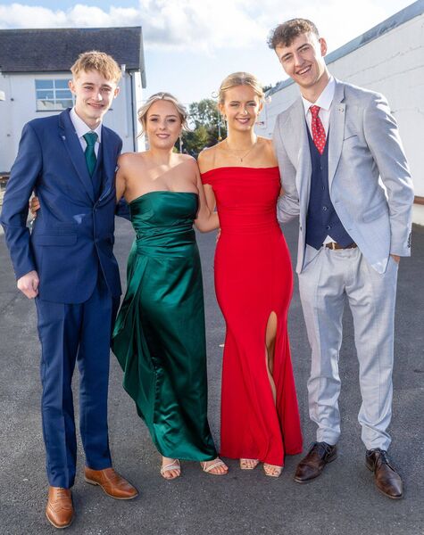 Corey Lawler, Ellie Thompson, Lucy Donoghue and Killian McCutcheon