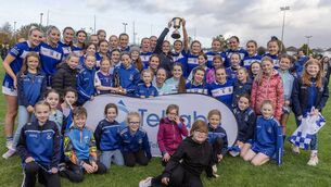 <p>Wild celebrations on the field after Old Leighlin beat fierce rivals Bennekerry-Tinryland to win the Ladies SFC final in SETU, Carlow.</p>