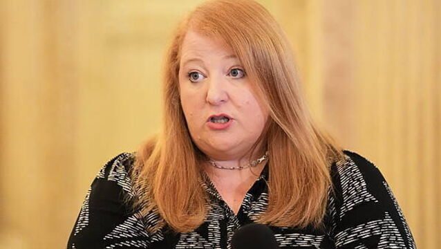 Naomi Long warns ‘a line was crossed’ after masked mob gathered outside her home