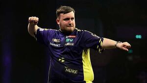 Luke Littler brushes aside Mike De Decker at World Grand Prix