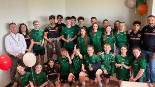 <p>Young draughts players from Italy and the Bennekerry/Tinryland club faced off in a tough competition recently at Carlow town. Winners were presented with their trophies by mayor of Carlow Paul Doogue </p>