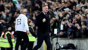 Michael O’Neill salutes ‘magnificent’ Northern Ireland in victory over Slovakia