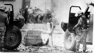 Bloody Sunday trial hears account of witness who saw a soldier firing his gun Bloody Sunday trial hears account of witness who saw a soldier firing his gun