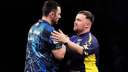 Luke Littler sets up World Grand Prix final showdown with Luke Humphries