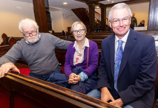 Mick and Mary D Monahan with Eoin Sullivan