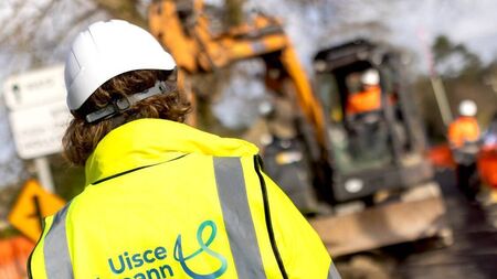 Major burst on water mains on Tullow Road, Carlow