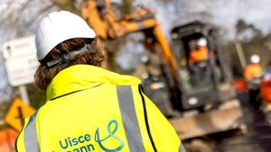 Major burst on water mains on Tullow Road, Carlow