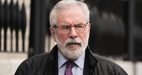 UK government moves to block payouts to Gerry Adams and other Troubles detainees