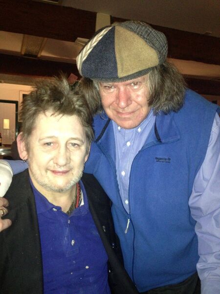 Richie with Shane MacGowan Richie with Shane MacGowan