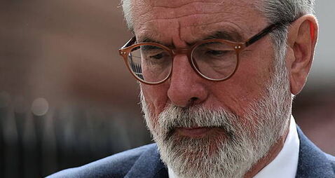 Adams accuses UK government of ‘duplicity’ over move to block compensation payout