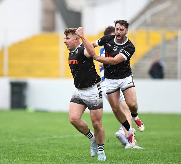 Padraig Hynes celebrates one of the crucial goals he scored for Fenagh this year Photo: Pat Ahern Padraig Hynes celebrates one of the crucial goals he scored for Fenagh this year Photo: Pat Ahern