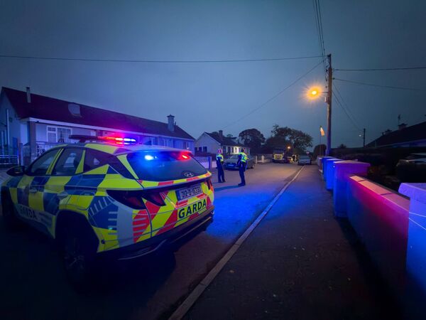 Gardaí cordoned off the area in Kernanstown yesterday after suspect devices were discovered in a house there Gardaí cordoned off the area in Kernanstown yesterday after suspect devices were discovered in a house there