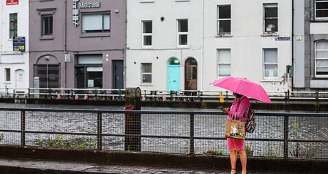 Weekend washout with weather warnings issued