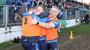Coughlan's clincher lands first Nationalist Cup in 12 years for Old Leighlin Coughlan's clincher lands first Nationalist Cup in 12 years for Old Leighlin