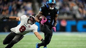 Jahmyr Gibbs runs for two touchdowns as Detroit Lions beat Tampa Bay Buccaneers Jahmyr Gibbs runs for two touchdowns as Detroit Lions beat Tampa Bay Buccaneers