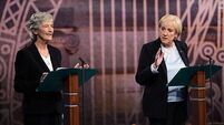 Humphreys and Connolly make pitch to voters in final presidential TV debate