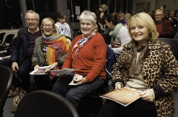 Las and Celia Murphy, Rennie Buenting and Maria O'Rourke