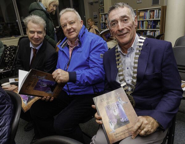 Cllrs Michael Doran and Jim Deane and mayor of Carlow Paul Doogue