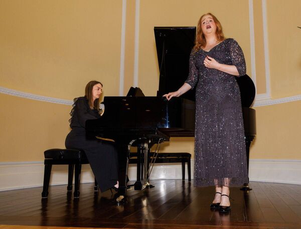 Gillian Daly (piano) and Eva Kavanagh (soprano) performing at Carlow College of Music's 35th anniversary concert Gillian Daly (piano) and Eva Kavanagh (soprano) performing at Carlow College of Music's 35th anniversary concert