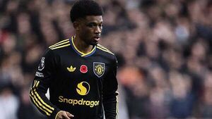 Amad Diallo frustrated as Man Utd only take point from Nottingham Forest